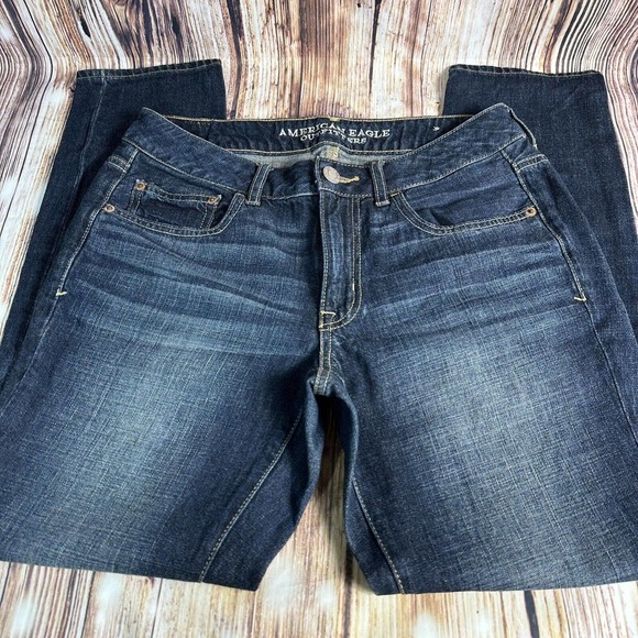 American Eagle Outfitters Denim - American Eagle BOY JEAN Womens Size 6 Blue Ankle Crop Jeans Denim Pants 29x28